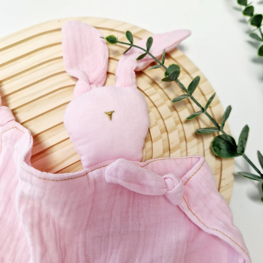 Dou Dou Gold Bunny Rosa