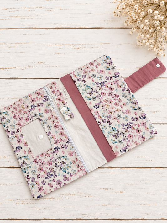 Pochette Portapannolini Fiori 2