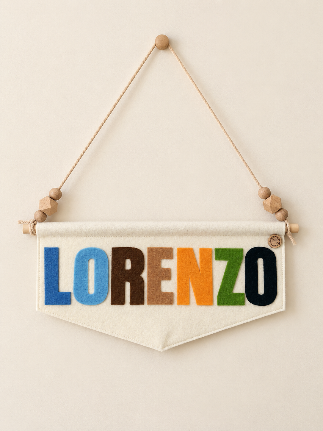 Bandierina con Nome Personalizzata Nordic