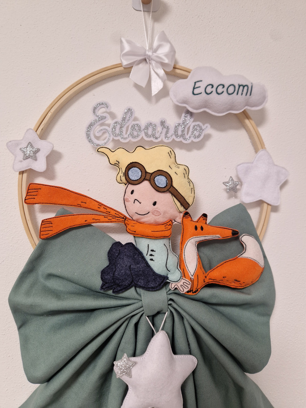 Fiocco Nascita Piccolo Principe 2