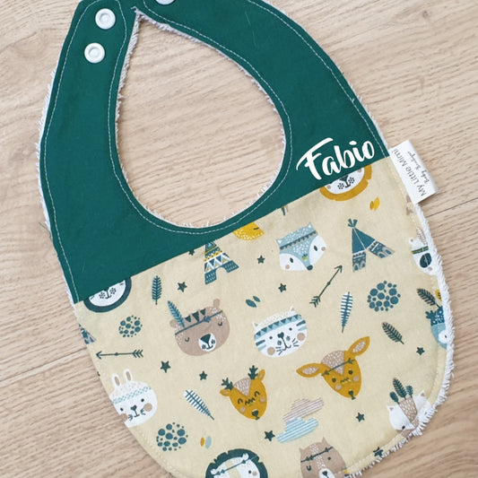 Bavaglino cotone personalizzato Pawthan