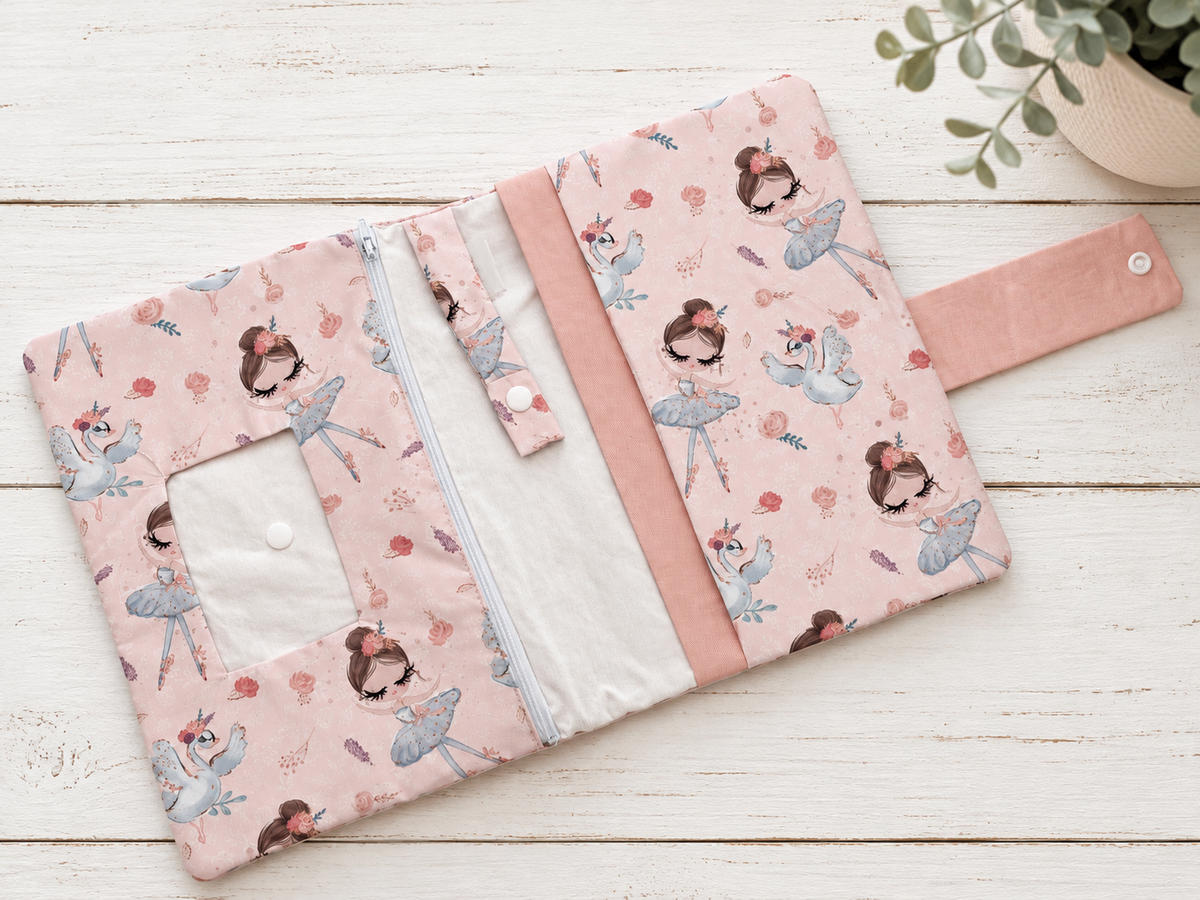 Pochette Portapannolini Cigni