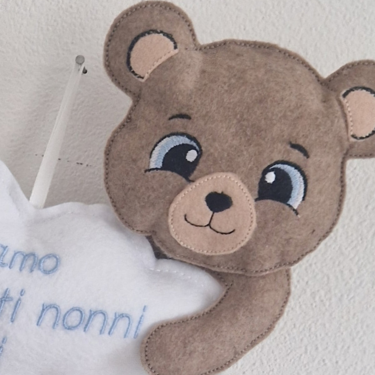 Fiocco Nascita Nonni Dolce Orsetto