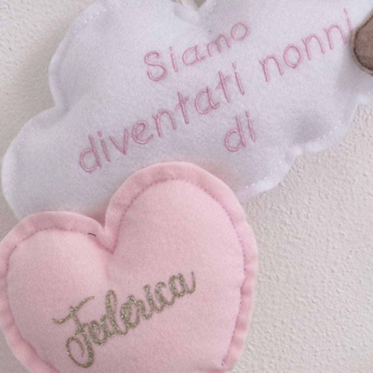 Fiocco Nascita Nonni Dolce Orsetto