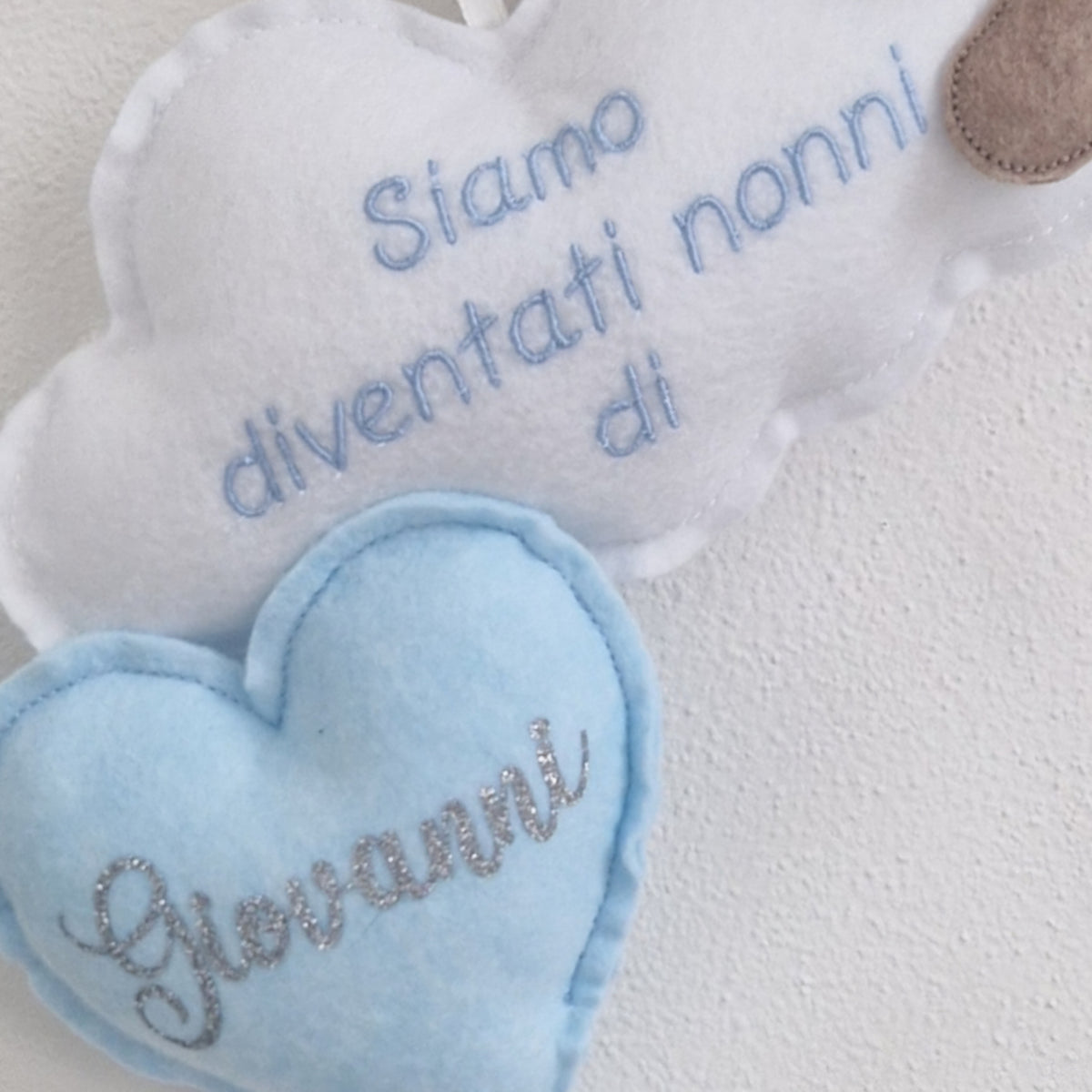Fiocco Nascita Nonni Dolce Orsetto